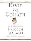 Cover image for David and Goliath